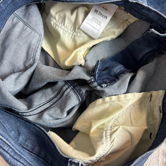 Hudson Blair Denim Blue Jeans Bootcut High-Rise Size 33 - Picture 9 of 9